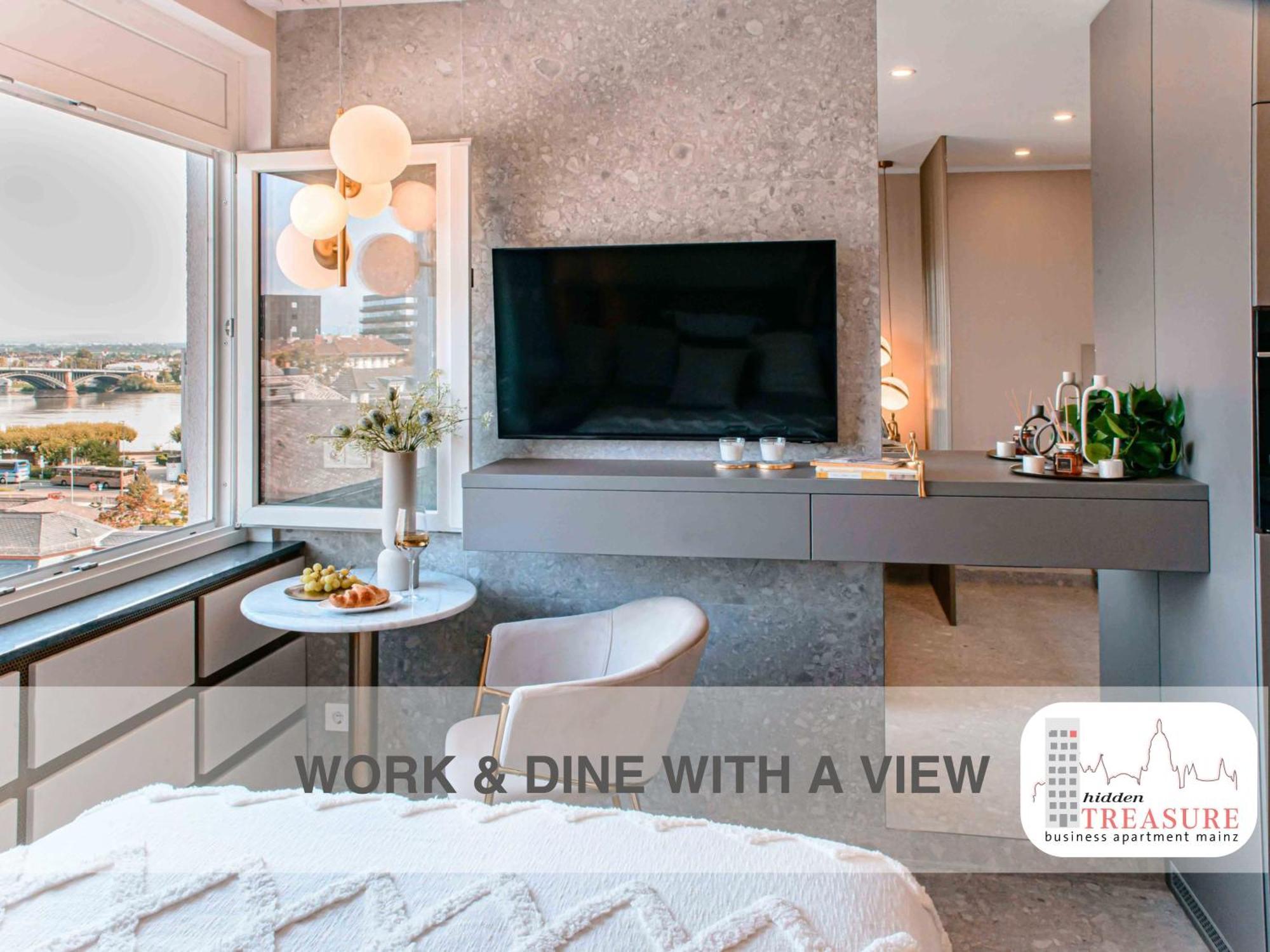 Hidden Treasure Business Apartment Mainz - Fantastic Rhine View In Center Of Mainz Old Town Экстерьер фото